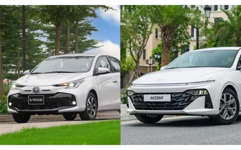 Nên mua xe Hyundai Accent hay Toyota Vios?